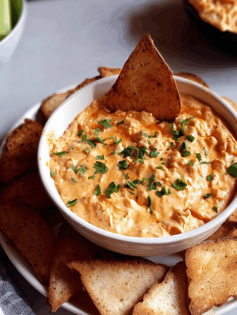Classic Creamy Buffalo Chicken Dip