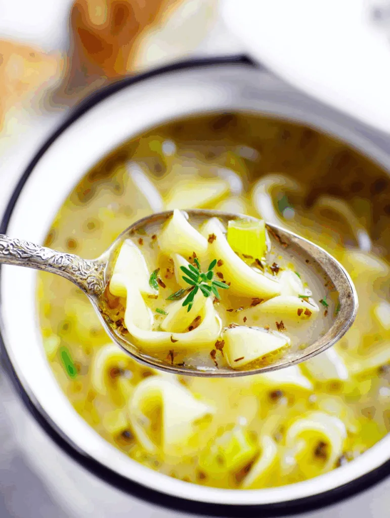 Rustic Potato Leek Soup