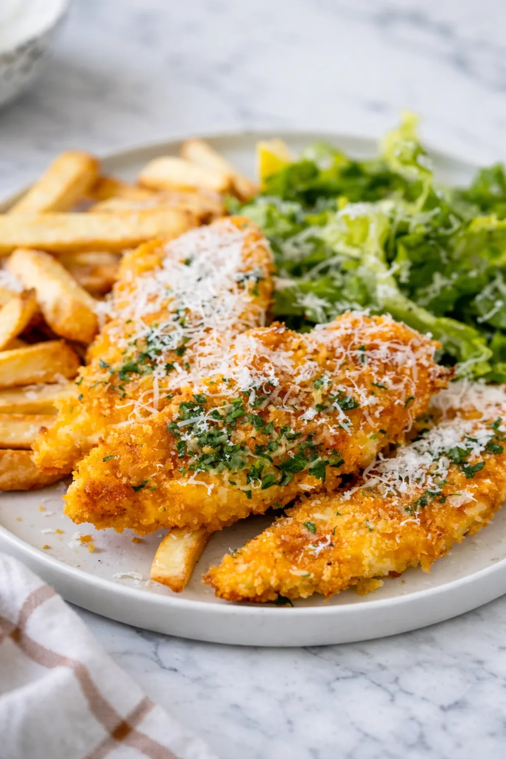Crispy Garlic Chicken Tenders