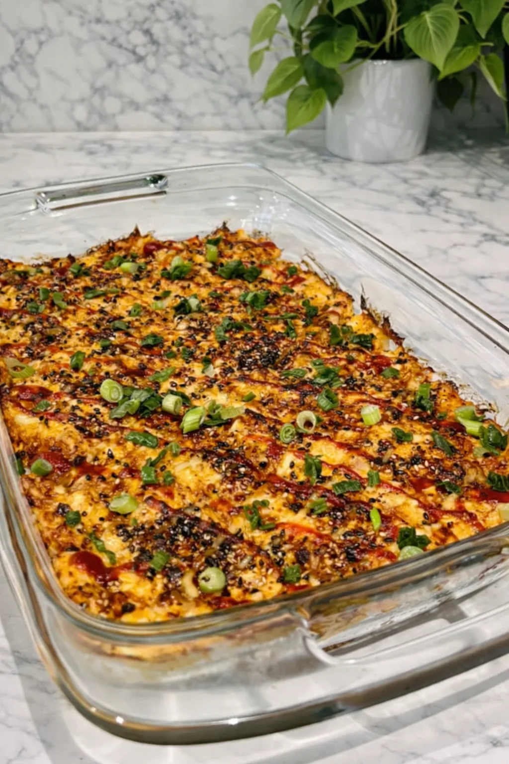 Easy Spicy Salmon Sushi Bake Recipe