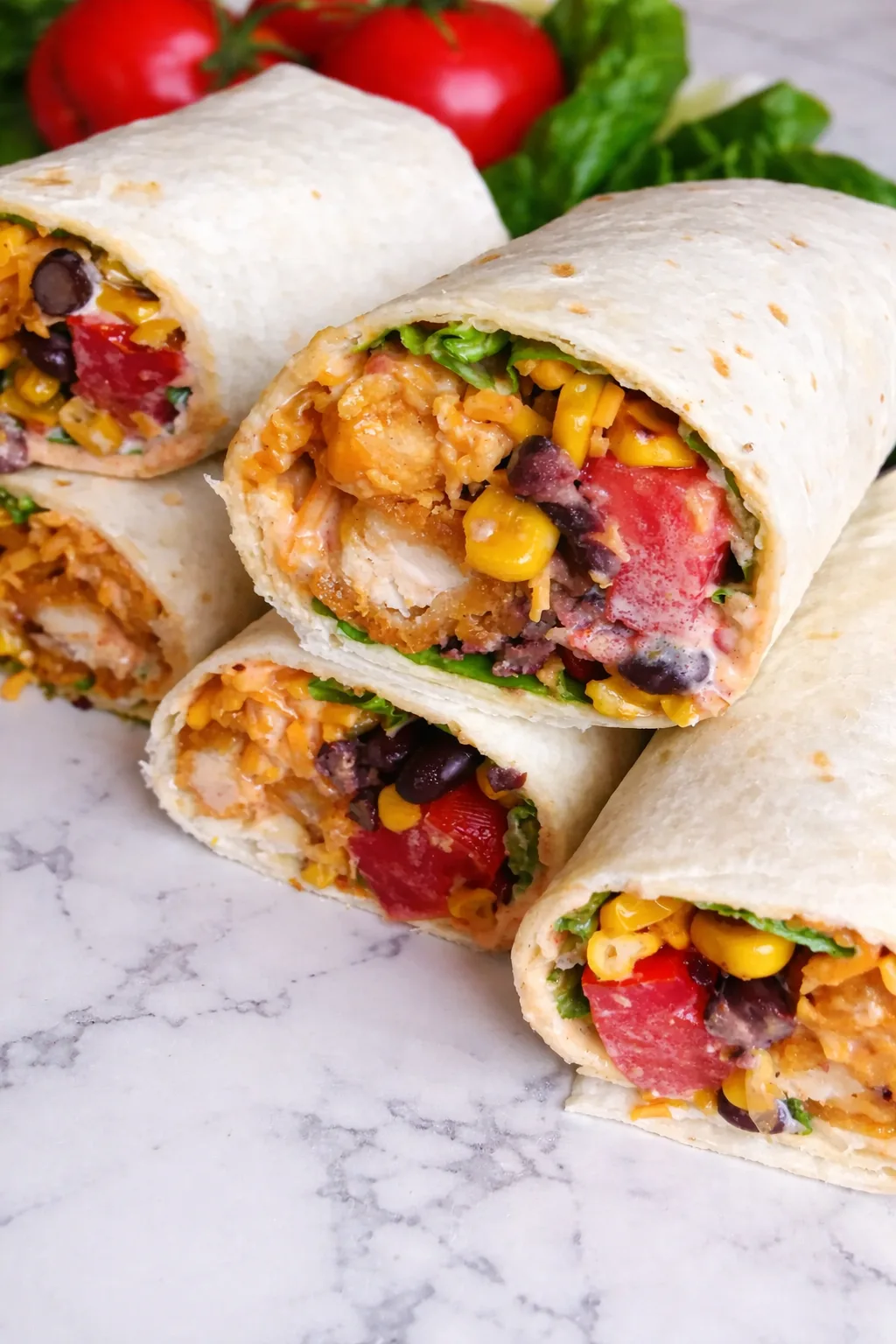 Southwest Chicken Wraps