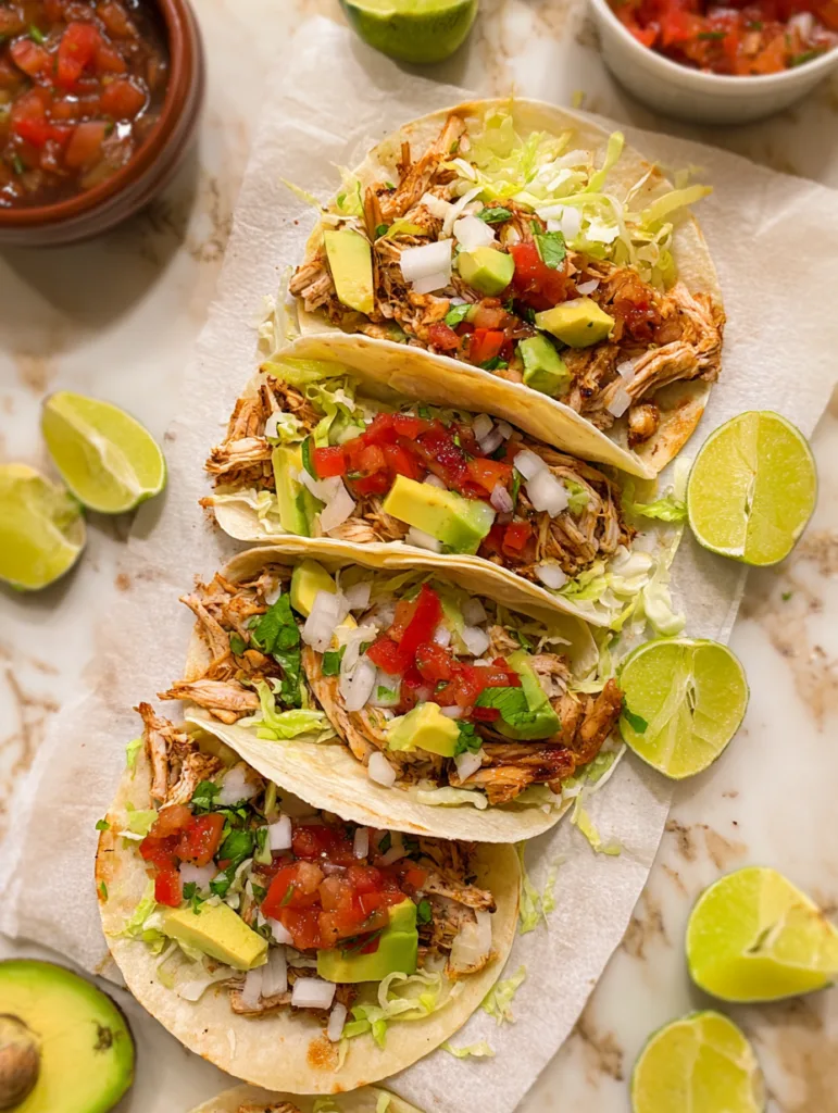 Dump & Go Chicken Tacos