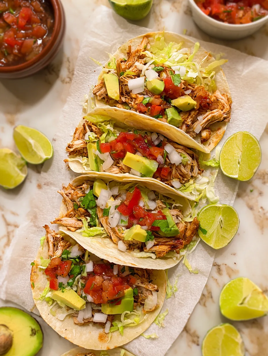 Dump & Go Chicken Tacos