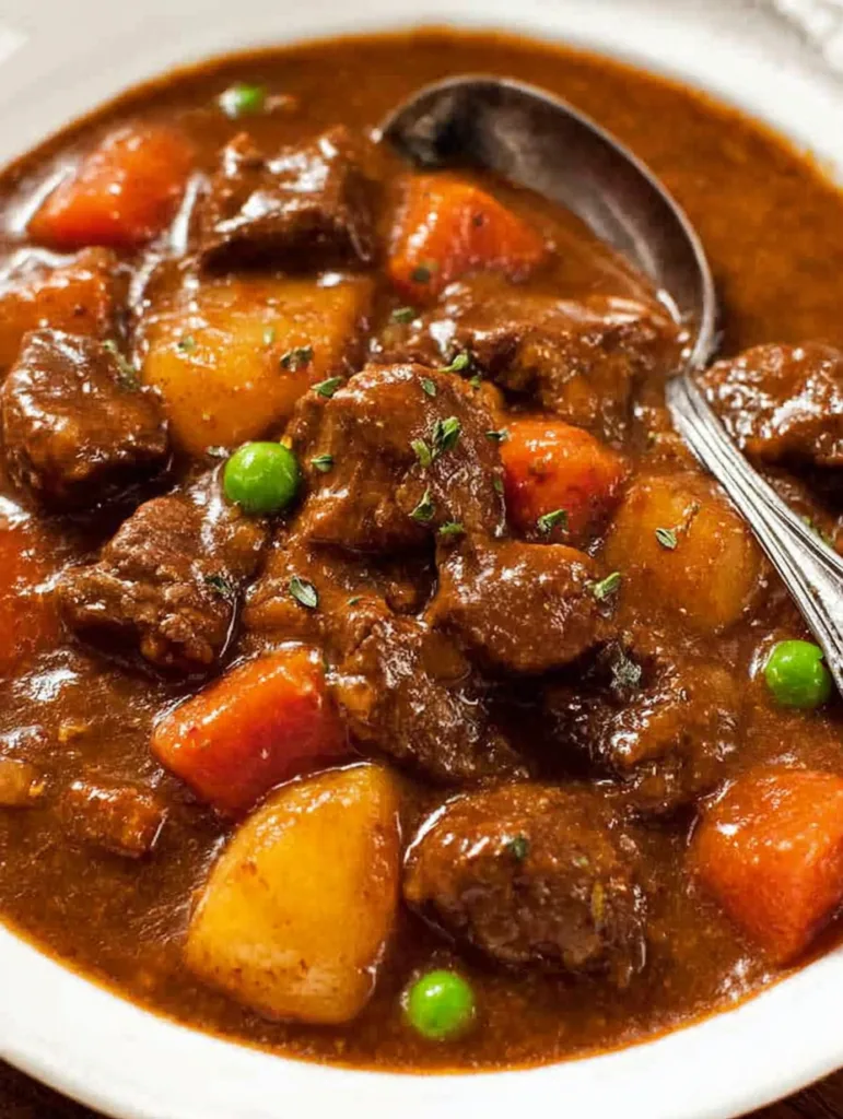 Hearty Crockpot Beef Stew