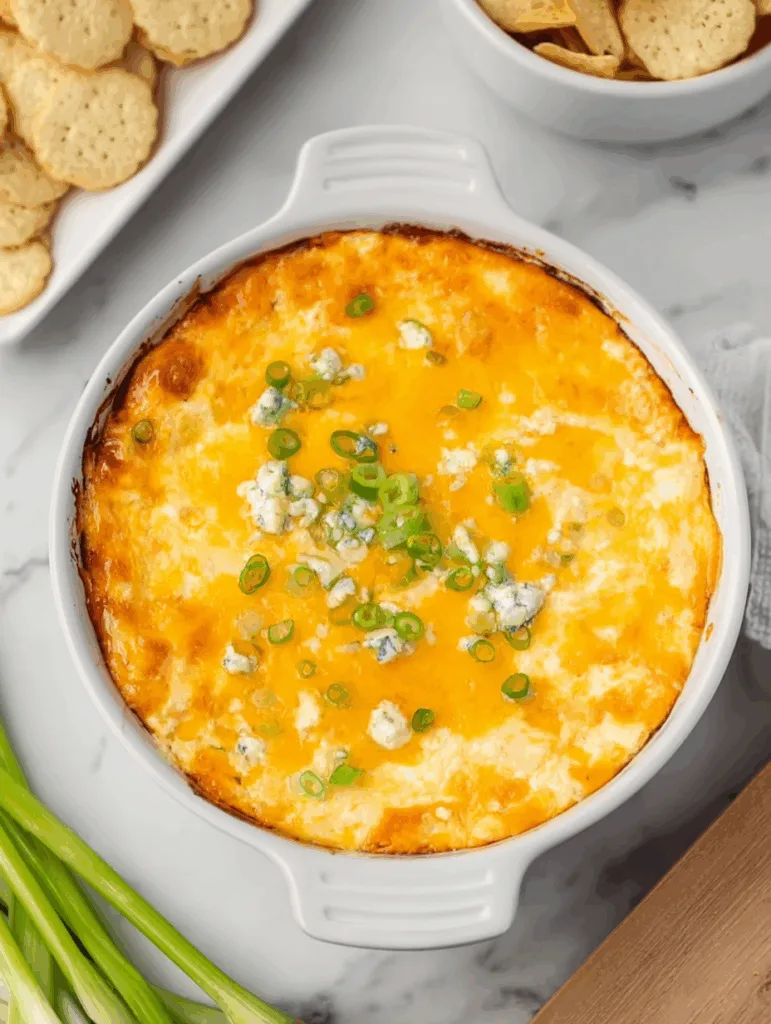 Keto Buffalo Chicken Dip Bake
