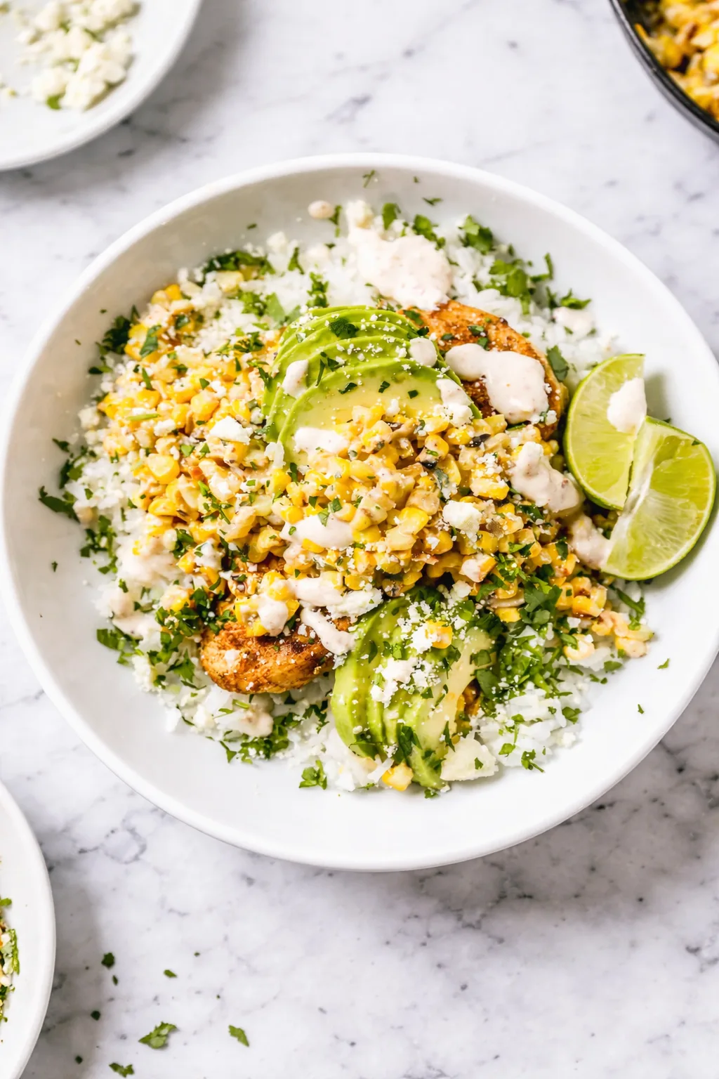 Tasty Street Corn Chicken Bowl