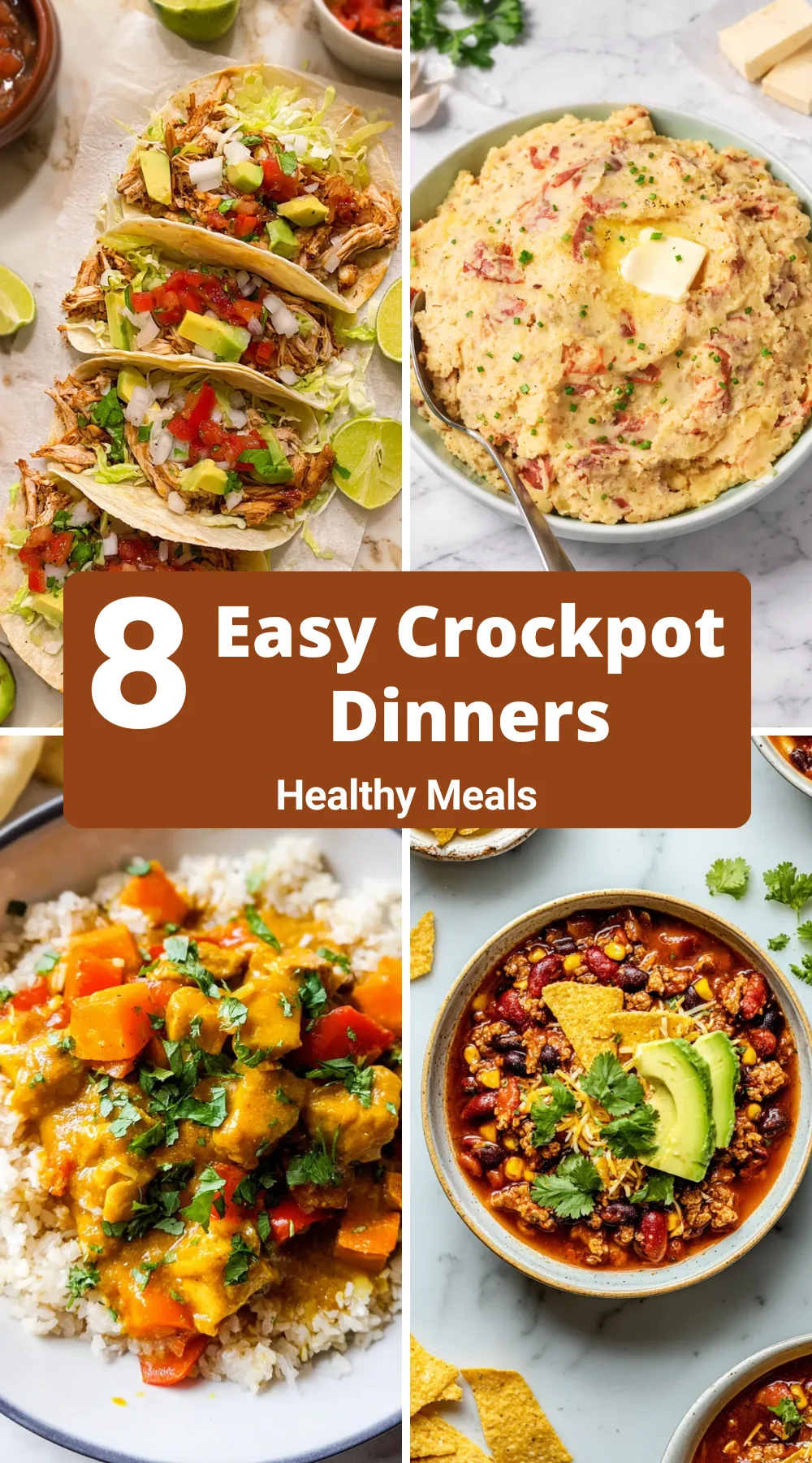 8 Easy Crockpot Recipes for Busy Weeknight Dinners