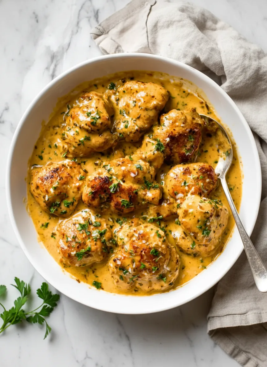 Texas Roadhouse-Style Garlic Butter Chicken Skillet