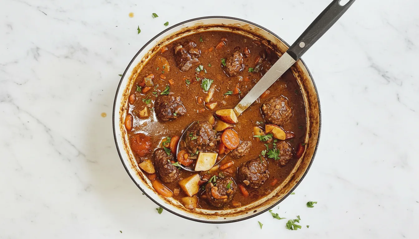 Cajun Meatball Stew