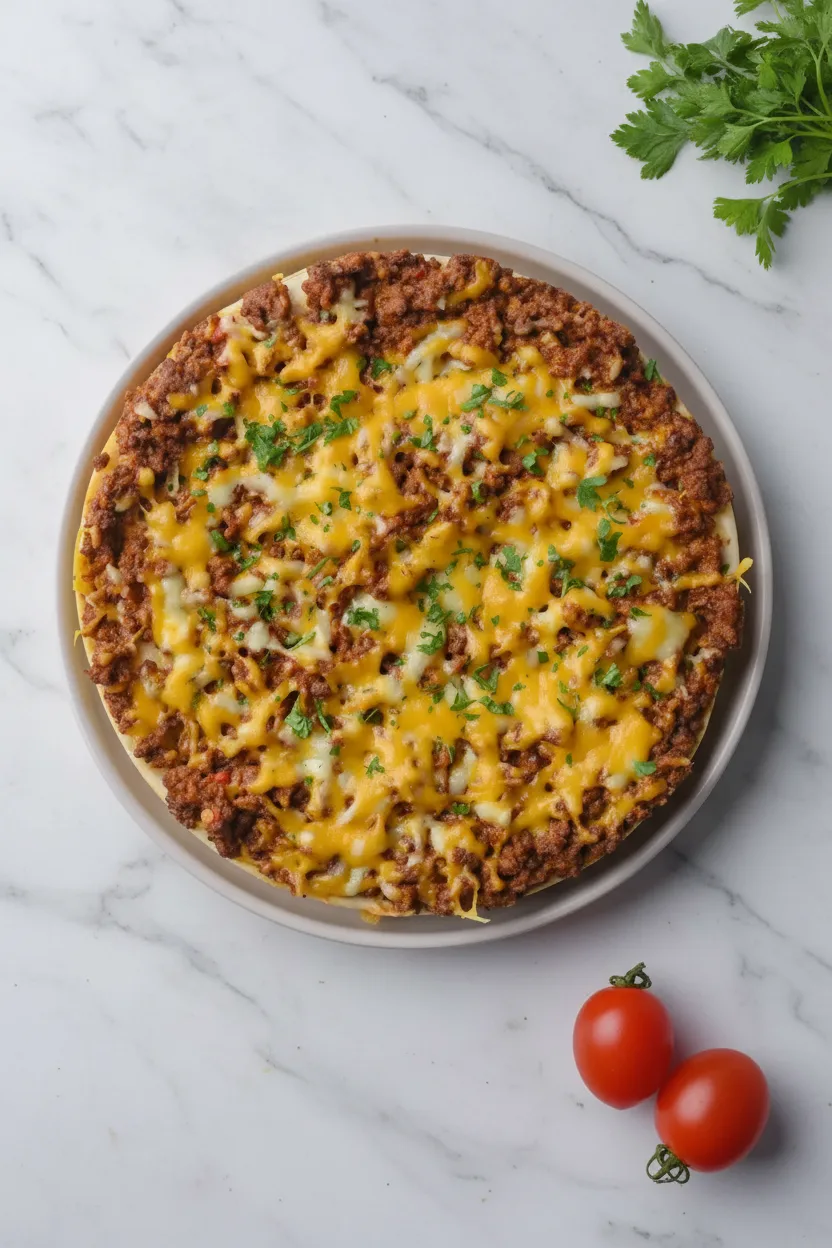 Taco Casserole With Tortillas