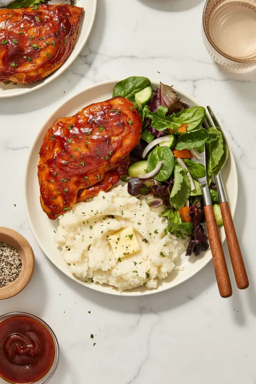 Air Fryer BBQ Chicken Breasts
