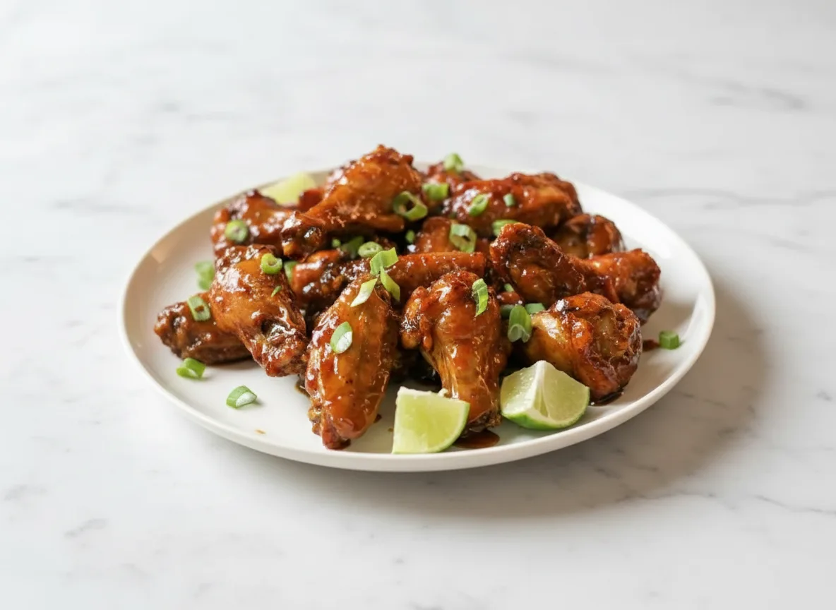 Air Fryer Honey Garlic Chicken Wings