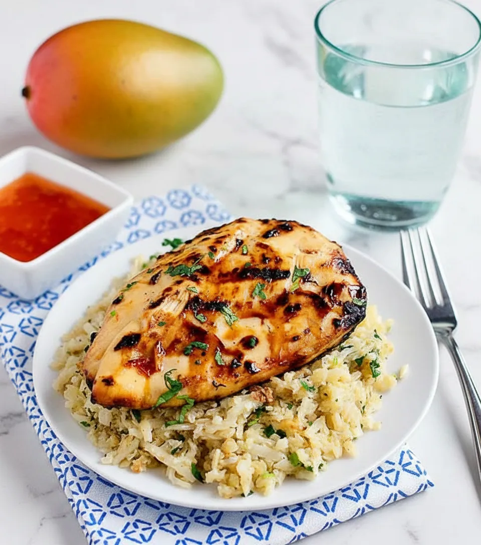 Sweet Chili Coconut-Lime Grilled Chicken