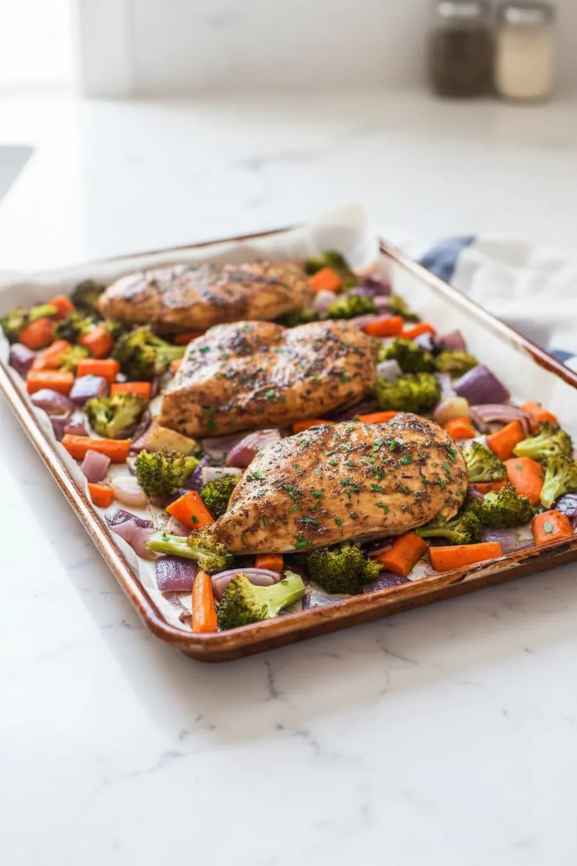 Maple Dijon Chicken and Vegetables