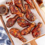 Air Fryer BBQ Chicken Drumsticks