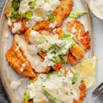 Air Fryer Chicken Caesar Cutlets