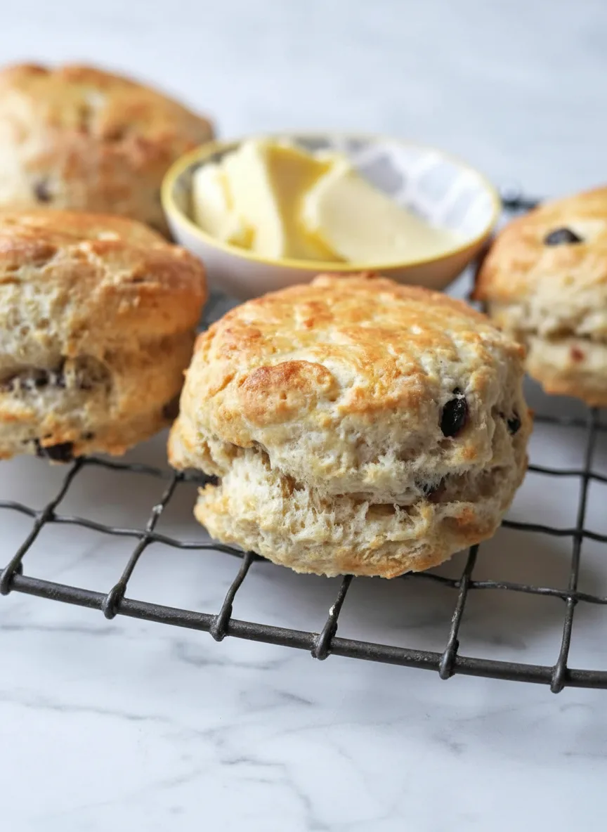 Air Fryer Fruit Scones