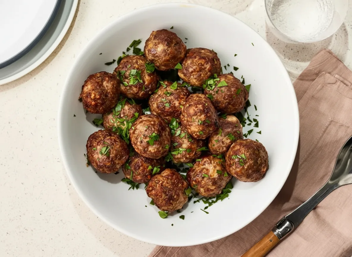 Air Fryer Meatballs