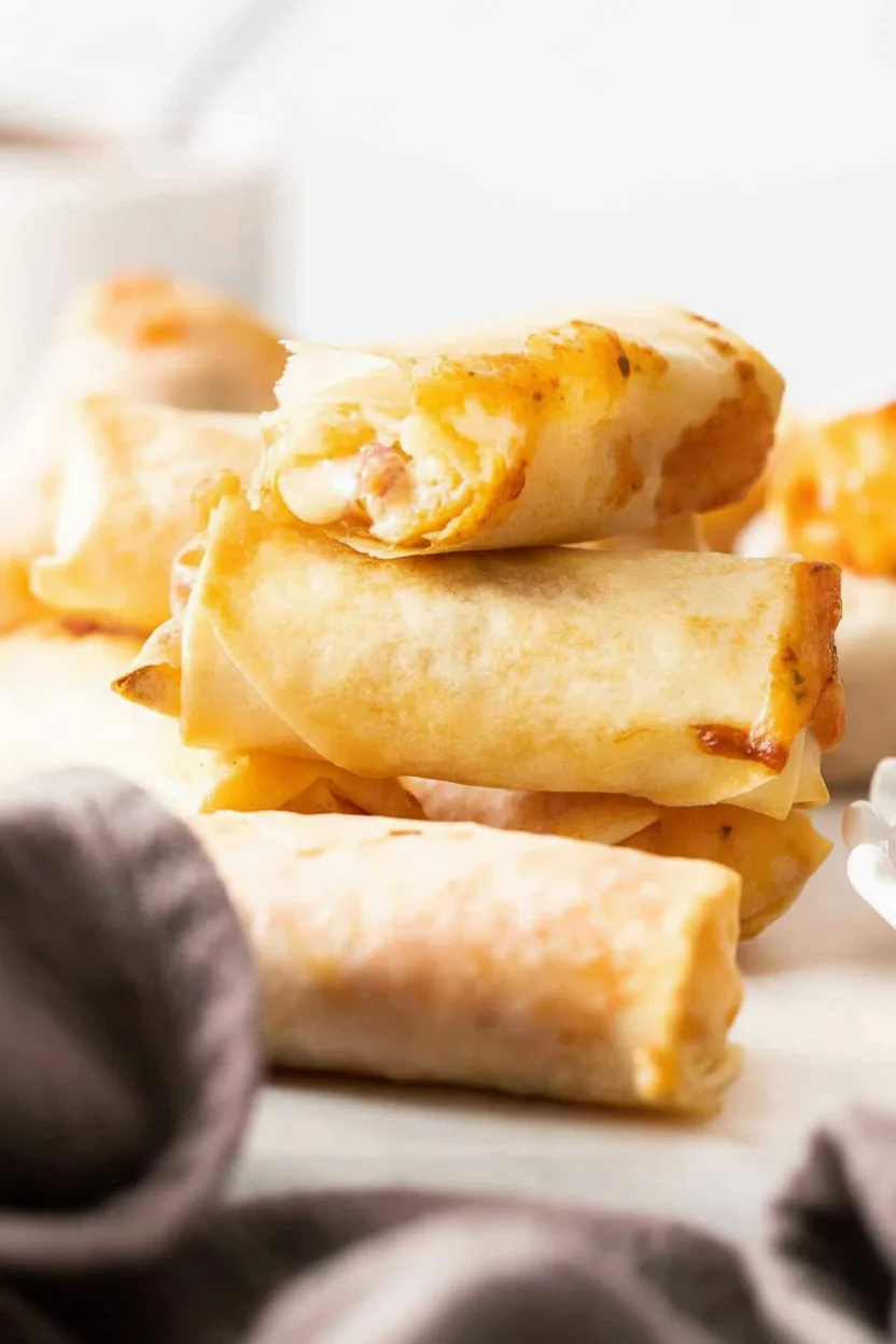 Crispy Crunchy Air Fryer Pizza Egg Rolls