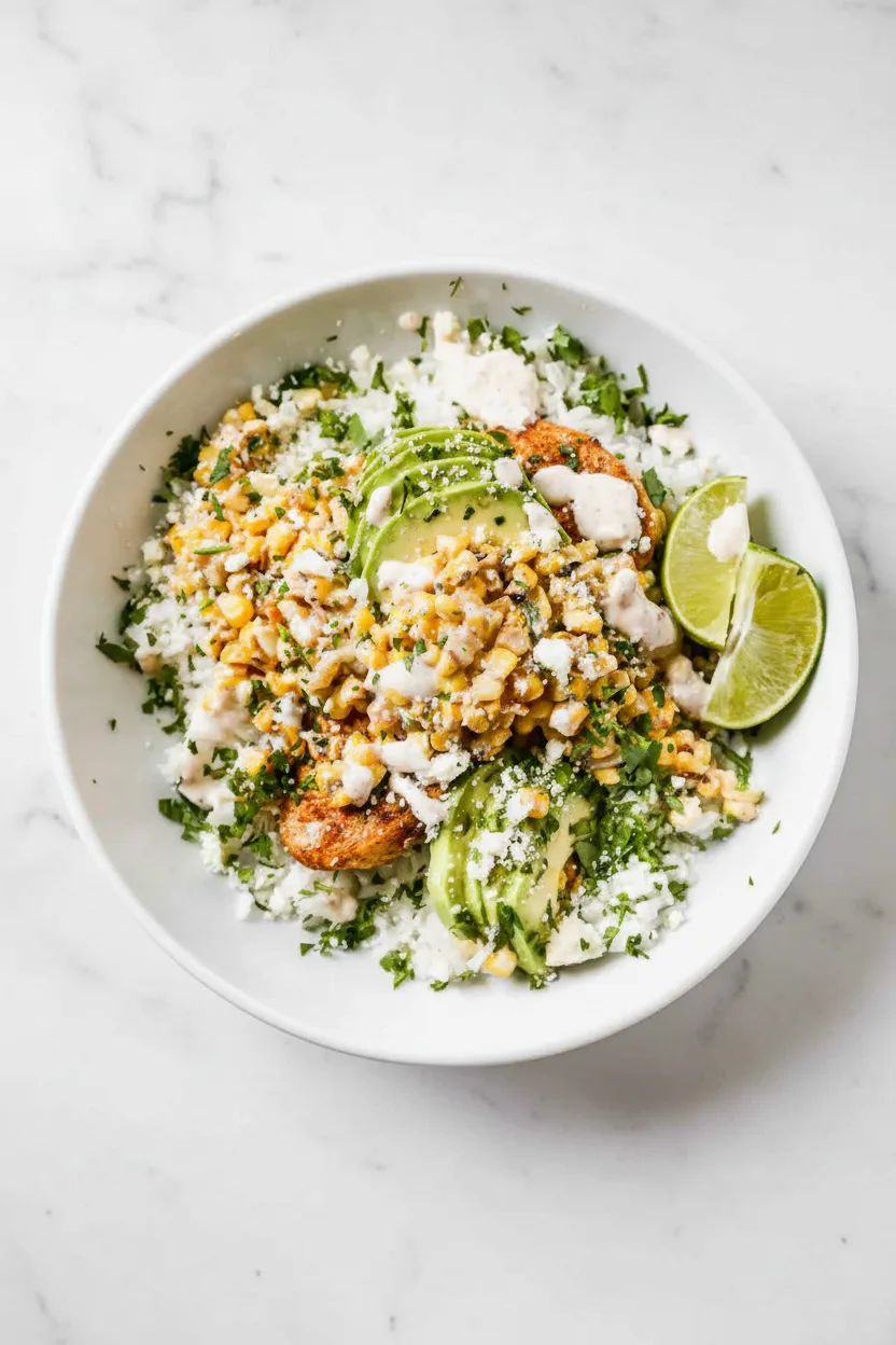 Tasty Street Corn Chicken Bowl