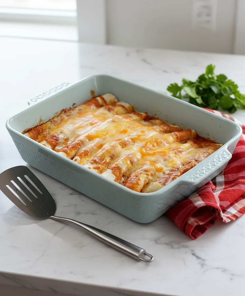5-Ingredient Beef Enchiladas