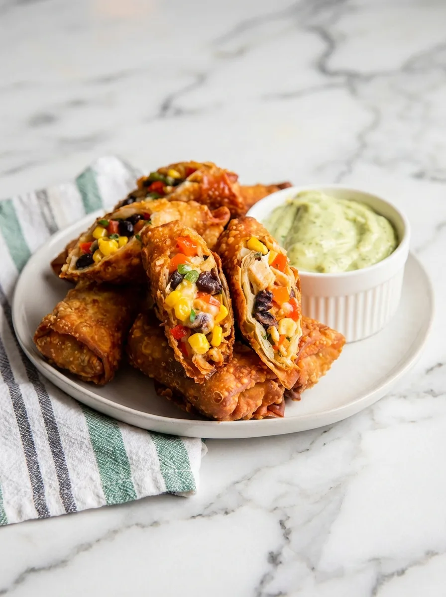Southwest Egg Rolls – Like Mother Like Daughter