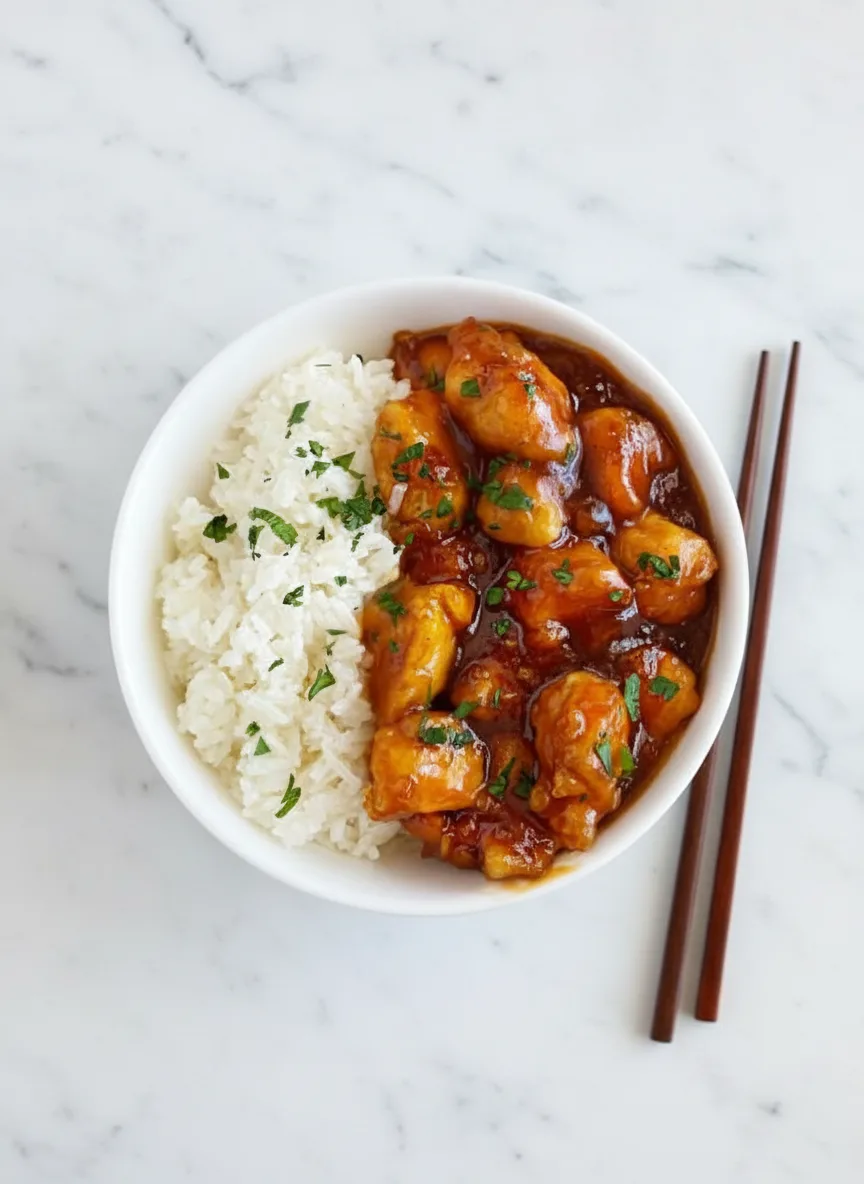 3 Ingredient Orange Chicken
