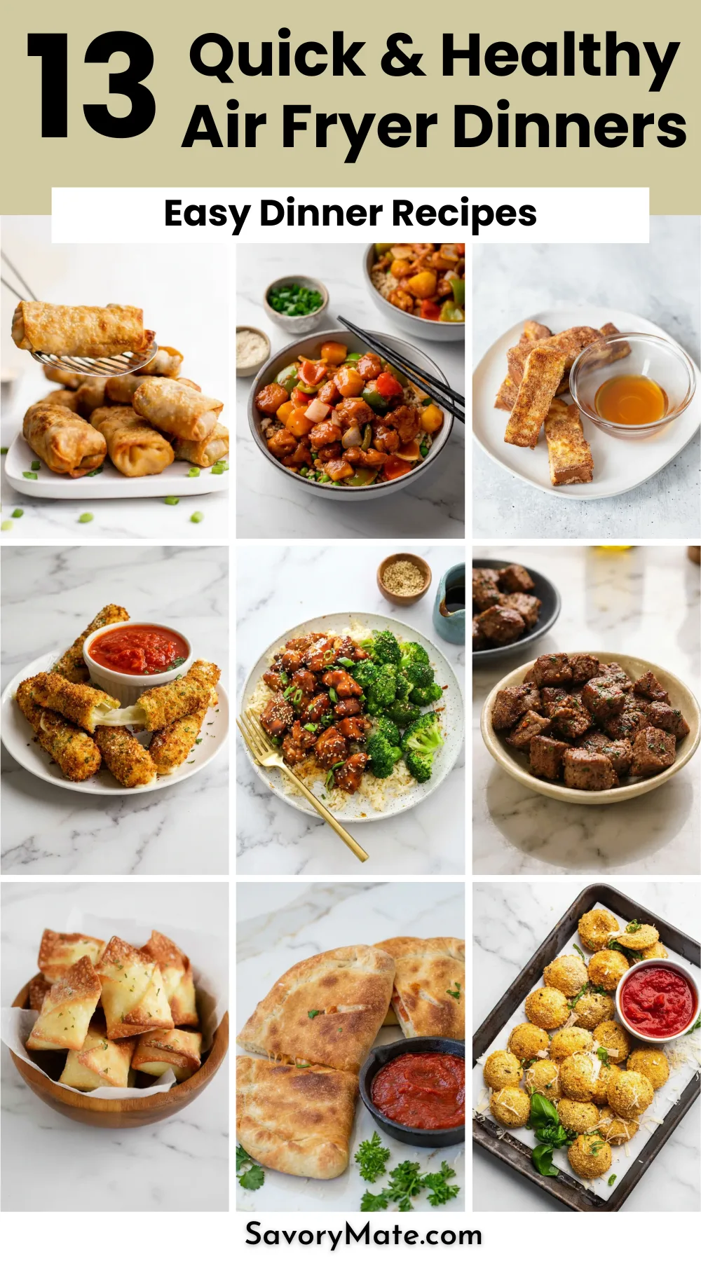 13 Air Fryer Ideas for Quick & Healthy Dinners