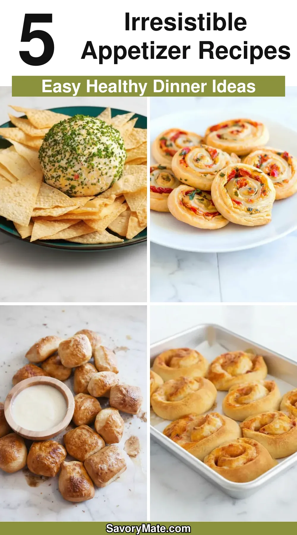 5 Irresistible Appetizer Recipes for Easy Entertaining