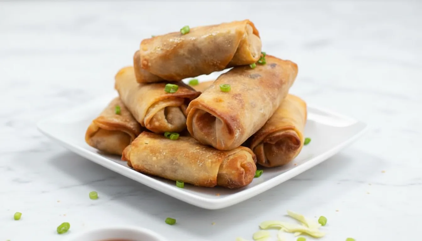 Air Fryer Chinese Spring Rolls