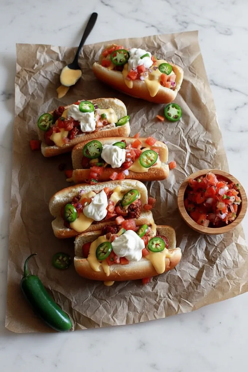 Ballpark Style Hot Dogs