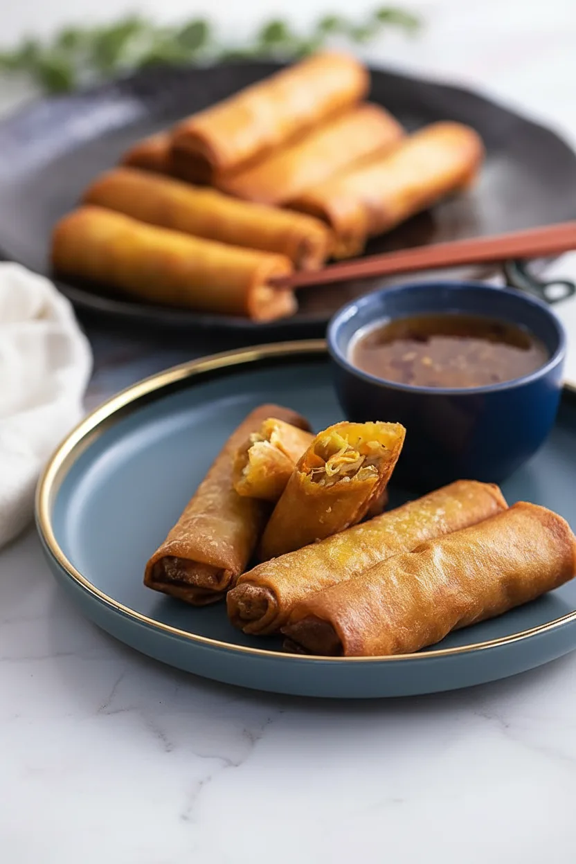 Chicken Chinese Spring Rolls