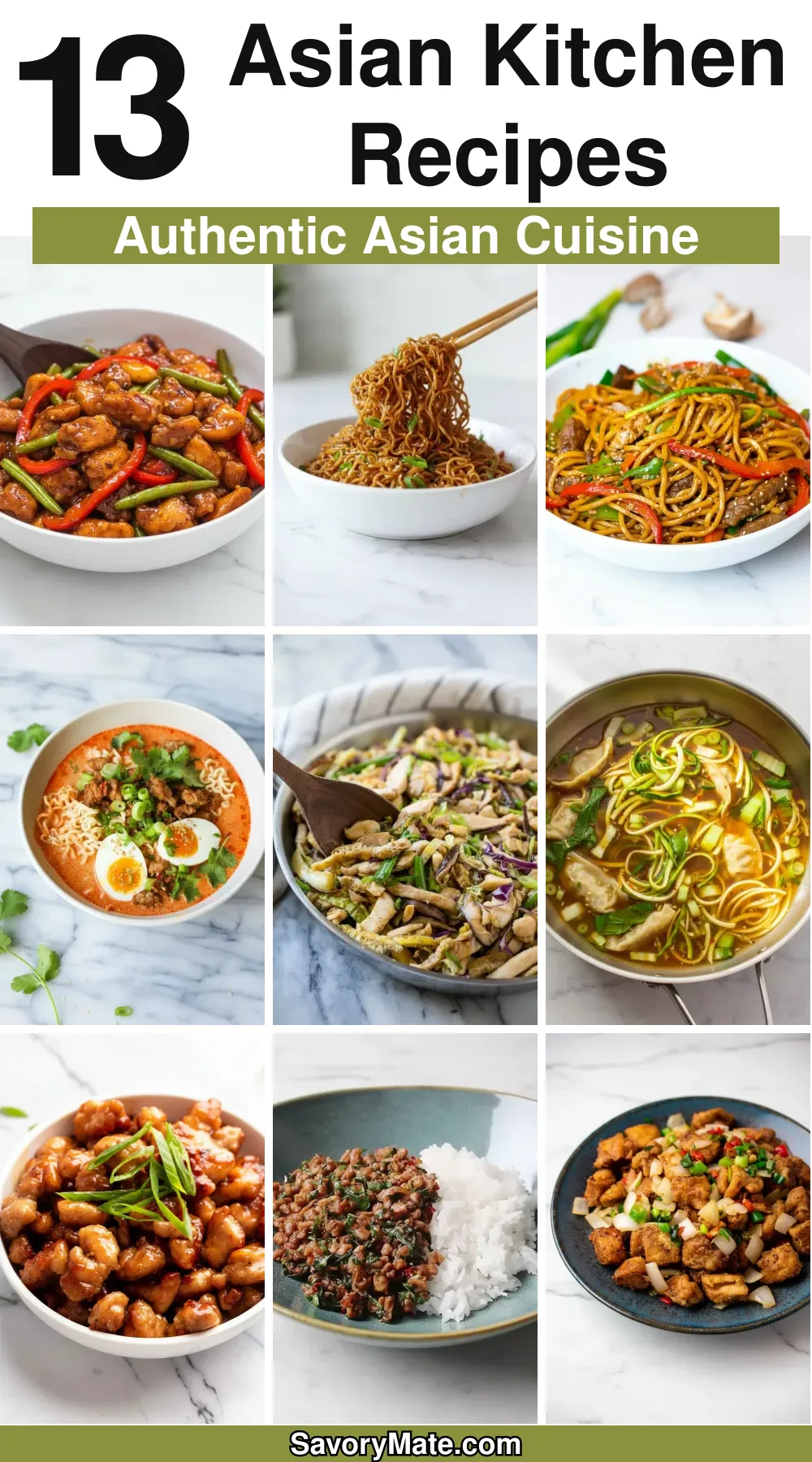 13 Exciting Asian Cooking Recipes for Your Kitchen