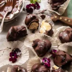 Frozen Chocolate Banana Yogurt Bites