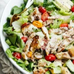 Grilled Chicken Caesar Salad Bowls