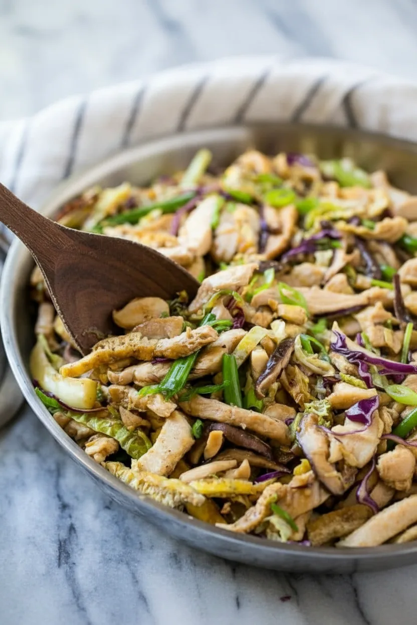 Homemade Moo Shu Chicken Stir-Fry – Easy Asian Dinner
