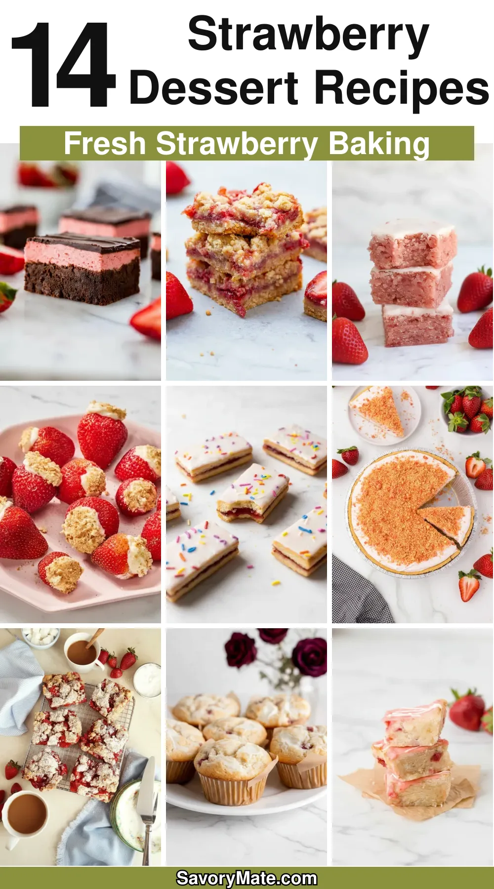 14 Irresistible Strawberry Desserts to Make This Season