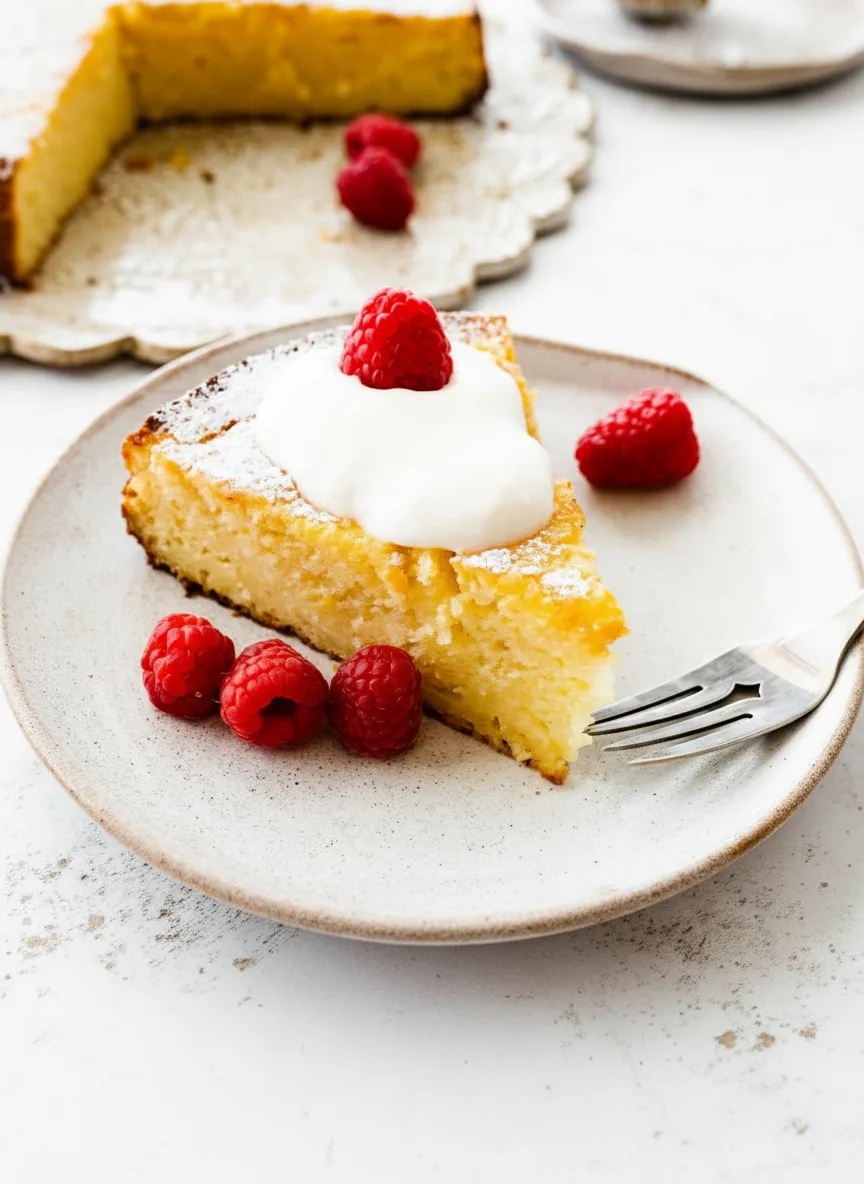 Italian Style Lemon Ricotta Dessert