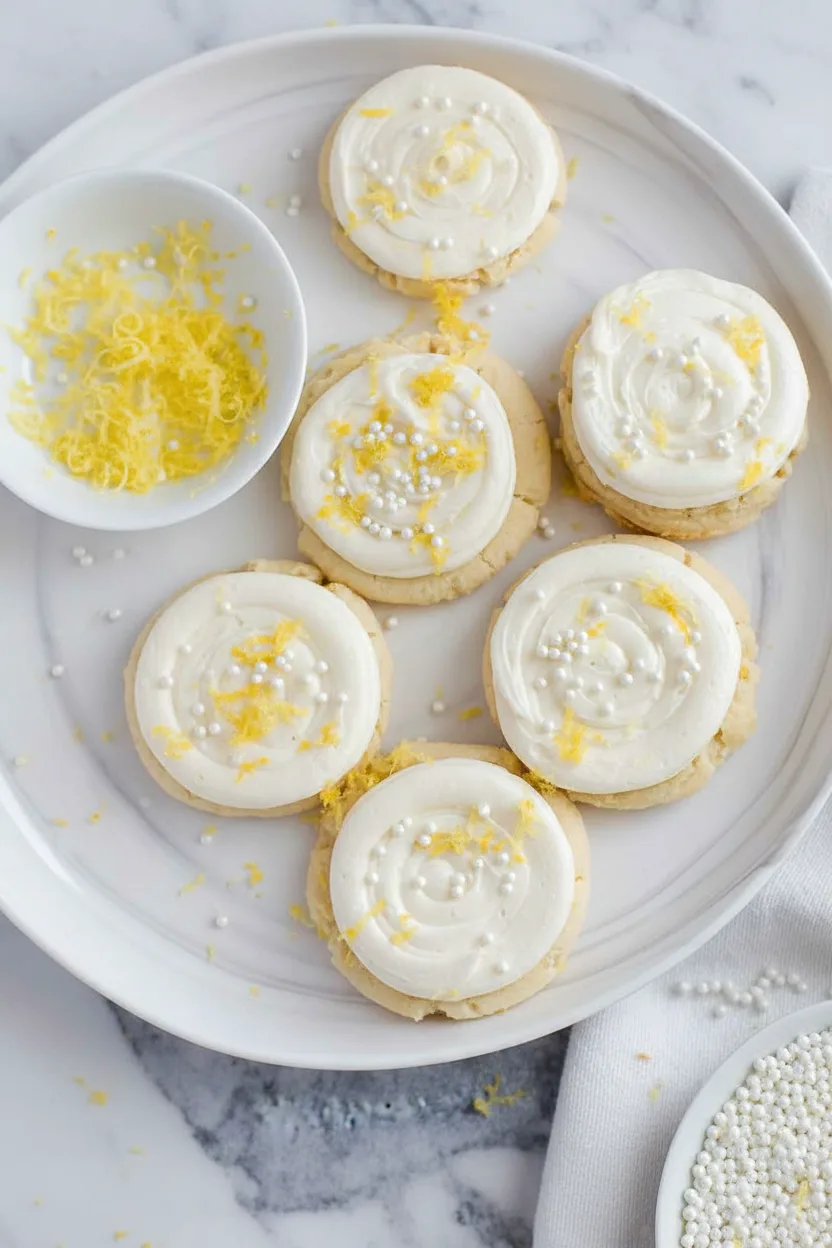 Lemon Cream Cheese Cookies