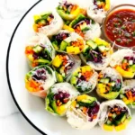 Mango Avocado Fresh Spring Rolls