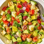 Mediterranean Avocado Tomato Salad