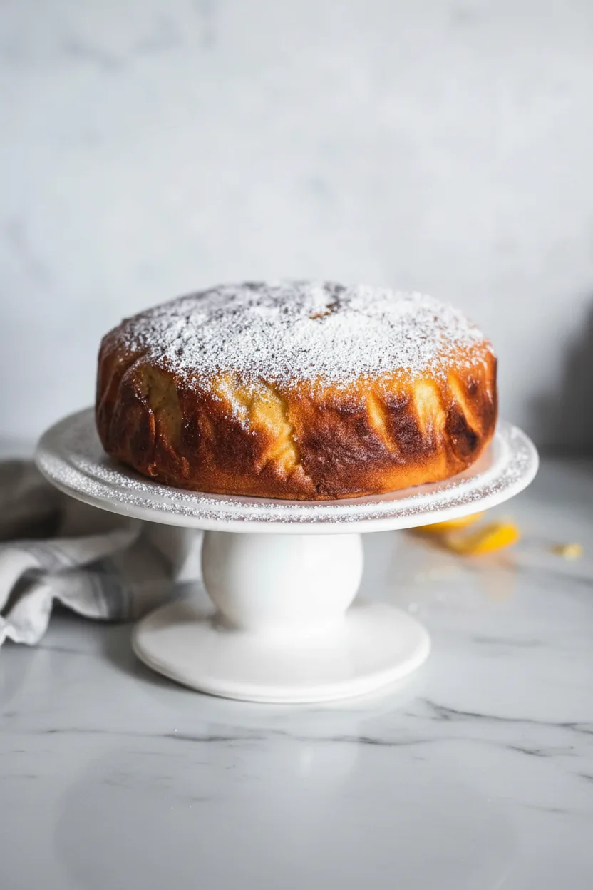 One Bowl Lemon Dessert Cake