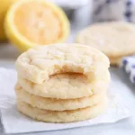Soft Lemon Sugar Cookies