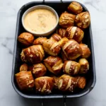Soft Pretzel Bites with Cheese Dip