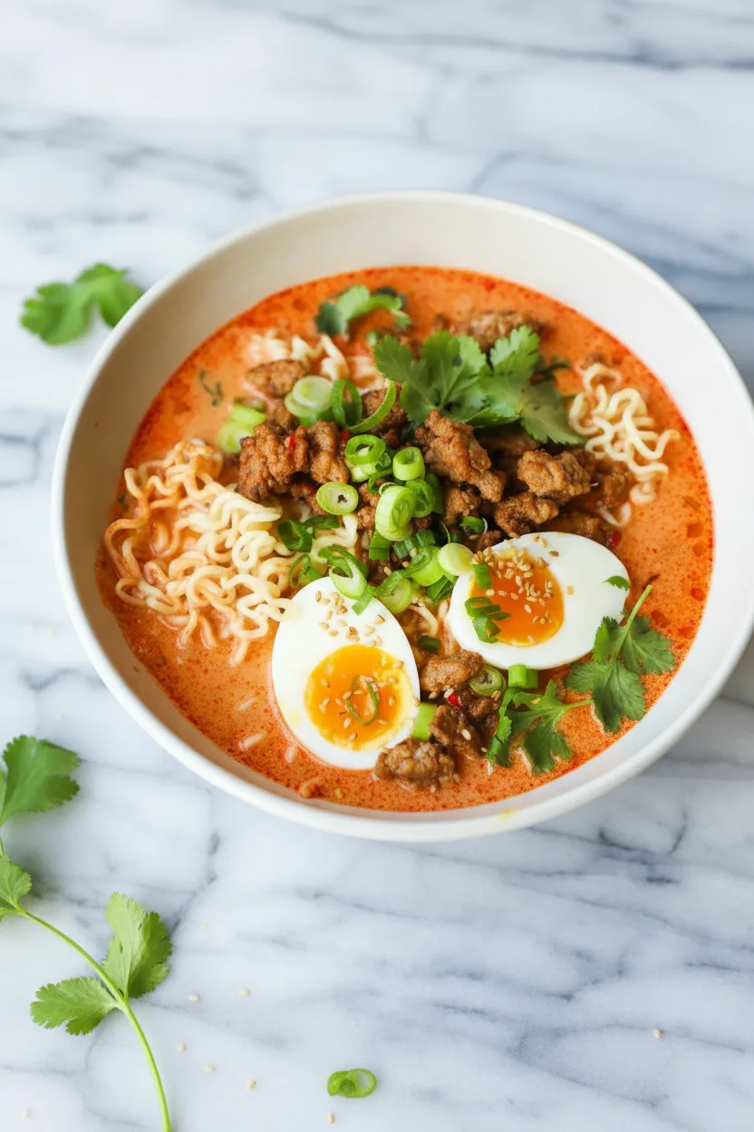 Spicy Coconut Curry Ramen – One-Pot Asian Dinner
