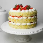 Strawberry Shortcake Layer Cake (Sponge Cake)