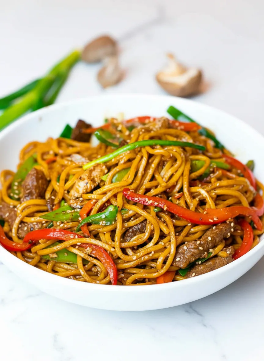 The Best Chicken Lo Mein – Restaurant-Style Noodles
