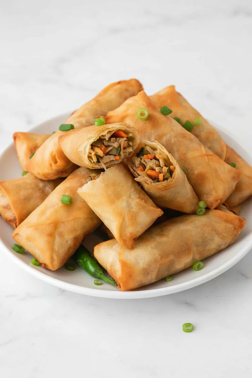 Vegetable Chinese Spring Rolls